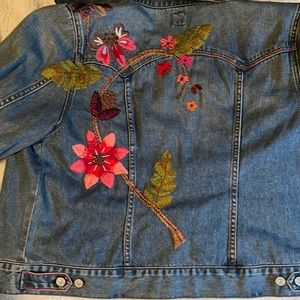 Vintage Embroidered Gap Denim Jacket